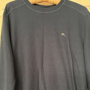 Tommy Bahama Men's Navy Crewneck Sweater